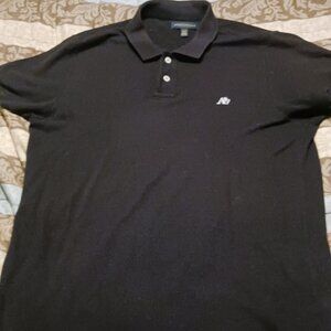 Aeropostale black polo men shirt size xl/TG